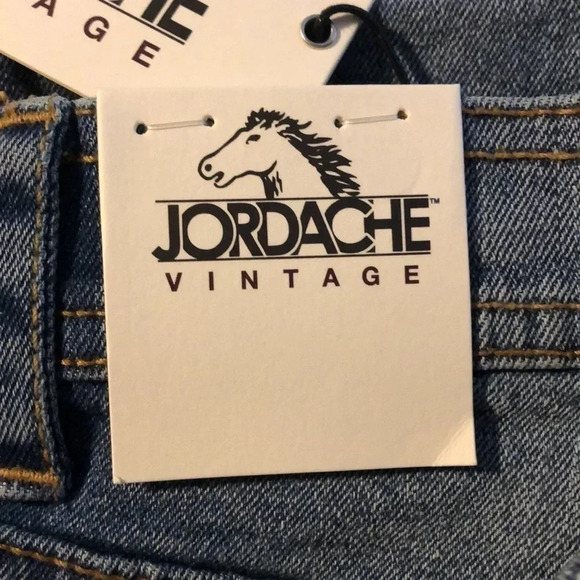 Jordache Farrah Crop Flare Mdwash Size 27 - Picture 4 of 10